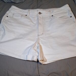 Sonoma White Denim Casual Jean Shorts
